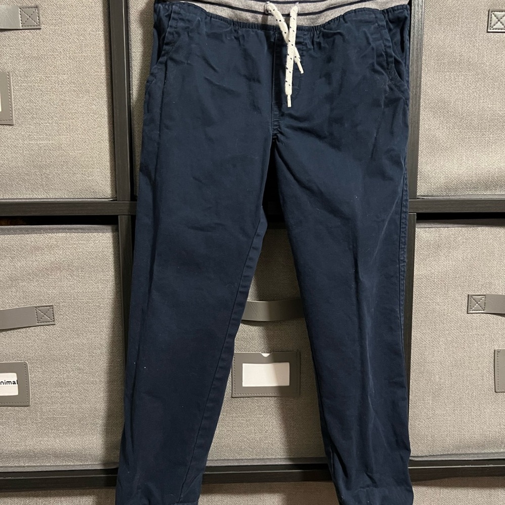 Cat & Jack boys size 6 navy jogger with drawstring